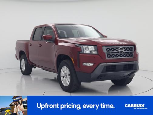 Red 2022 Nissan Frontier SV