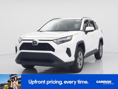 White 2022 Toyota RAV4 XLE