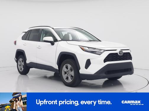 White 2022 Toyota RAV4 XLE