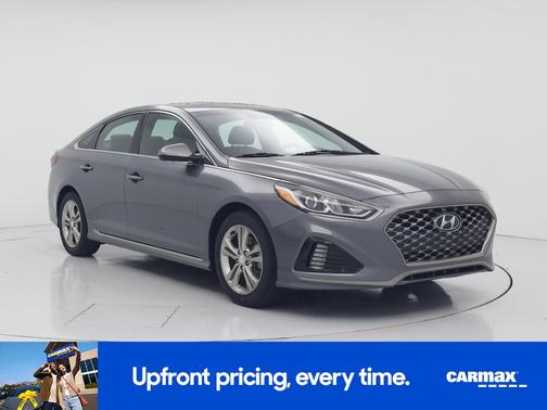 Gray 2018 Hyundai SONATA Sport