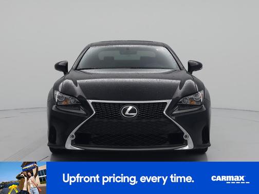 Black 2015 Lexus RC 350