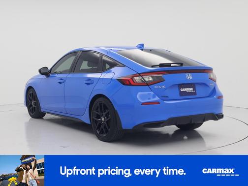 Blue 2024 Honda Civic Sport