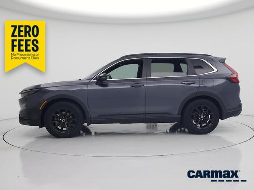 Gray 2025 Honda CR-V Hybrid Sport