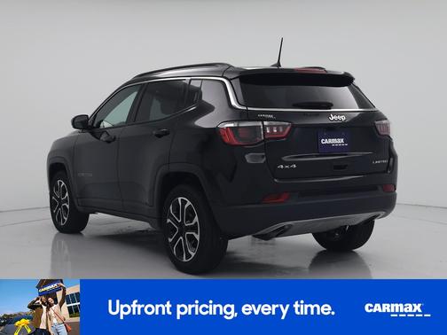 Black 2023 Jeep Compass Limited