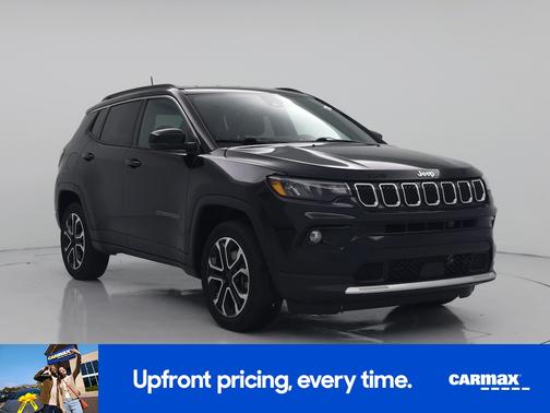 Black 2023 Jeep Compass Limited