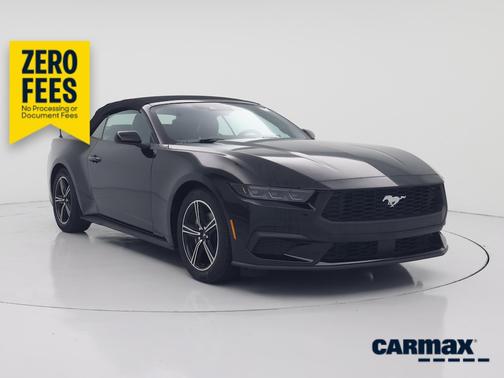 Black 2025 Ford Mustang Ecoboost Premium