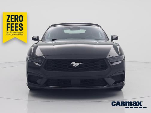Black 2025 Ford Mustang Ecoboost Premium