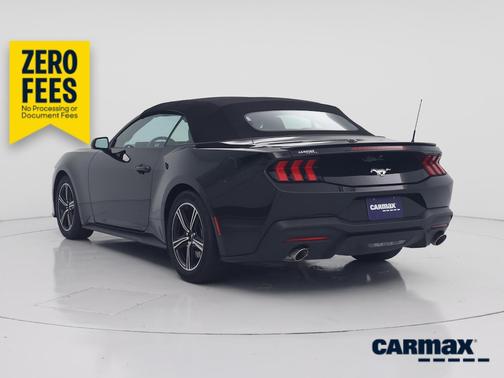 Black 2025 Ford Mustang Ecoboost Premium