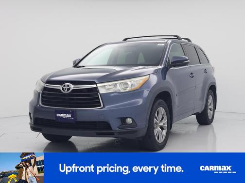 Blue 2016 Toyota Highlander LE Plus