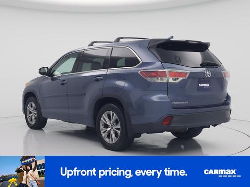 Blue 2016 Toyota Highlander LE Plus
