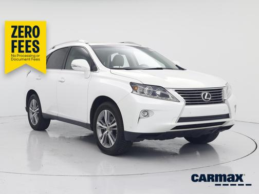 White 2015 Lexus RX 350