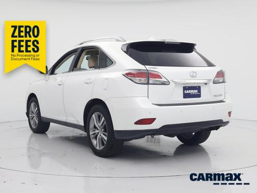 White 2015 Lexus RX 350