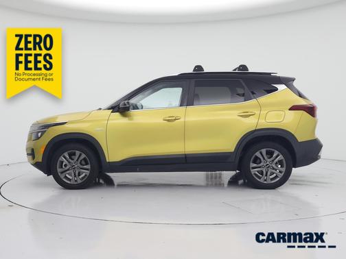Yellow 2022 Kia Seltos S
