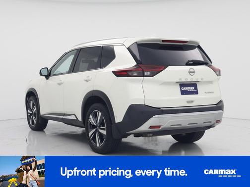 White 2022 Nissan Rogue Platinum
