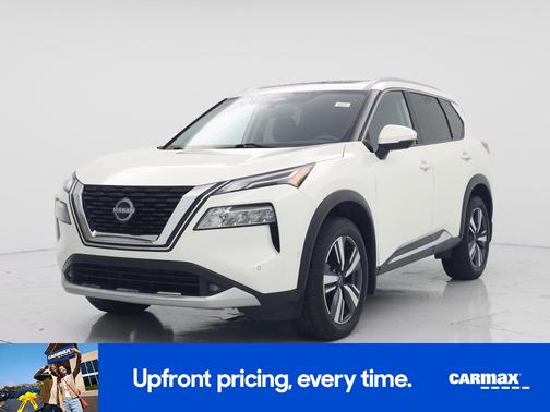 White 2022 Nissan Rogue Platinum