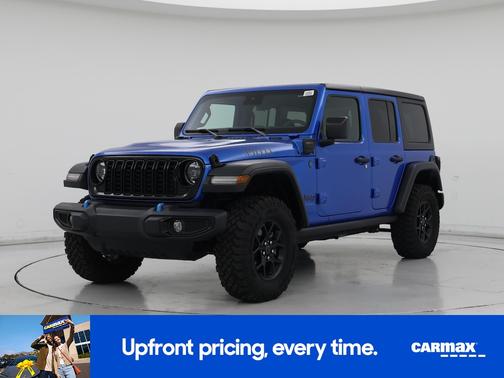 Blue 2024 Jeep Wrangler Willy's