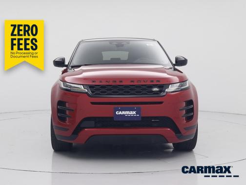 Red 2023 Land Rover Range Rover Evoque S