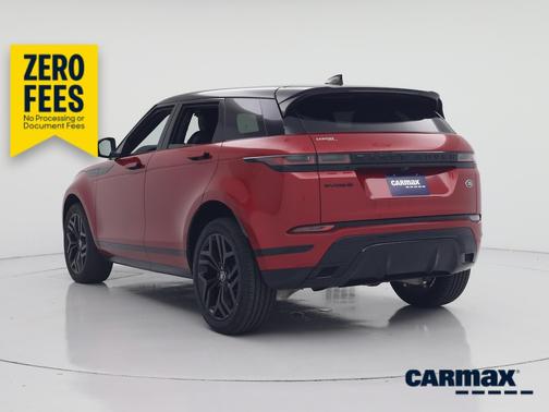 Red 2023 Land Rover Range Rover Evoque S