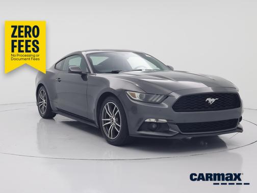 Gray 2016 Ford Mustang Ecoboost Premium