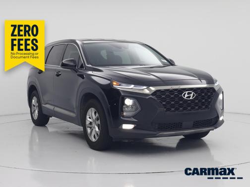 Black 2019 Hyundai SANTA FE SEL