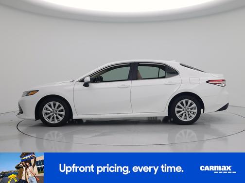 White 2020 Toyota Camry LE