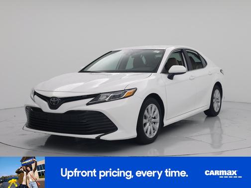 White 2020 Toyota Camry LE