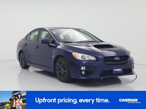 Blue 2017 Subaru WRX