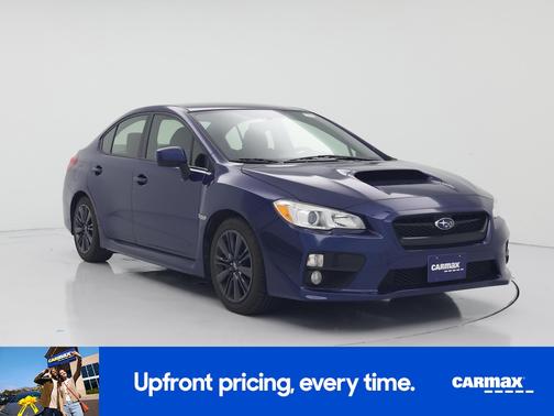 Blue 2017 Subaru WRX