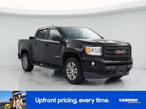 Black 2016 GMC Canyon SLE