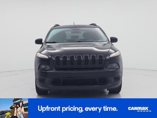 Black 2017 Jeep Cherokee Sport
