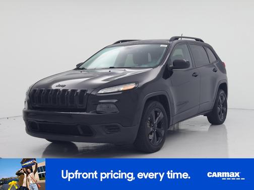 Black 2017 Jeep Cherokee Sport