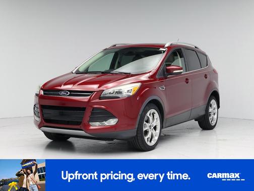 Red 2015 Ford Escape Titanium
