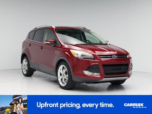 Red 2015 Ford Escape Titanium