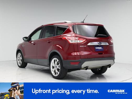 Red 2015 Ford Escape Titanium