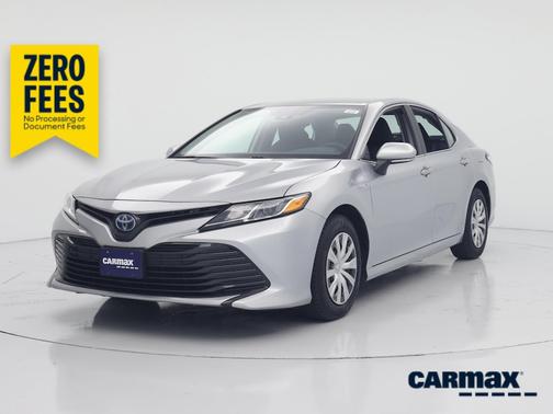Silver 2020 Toyota Camry Hybrid LE