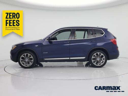 Blue 2016 BMW X3 XDrive28i