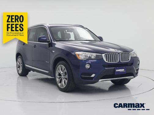 Blue 2016 BMW X3 XDrive28i