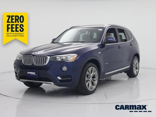 Blue 2016 BMW X3 XDrive28i