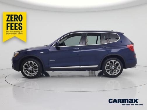 Blue 2016 BMW X3 XDrive28i