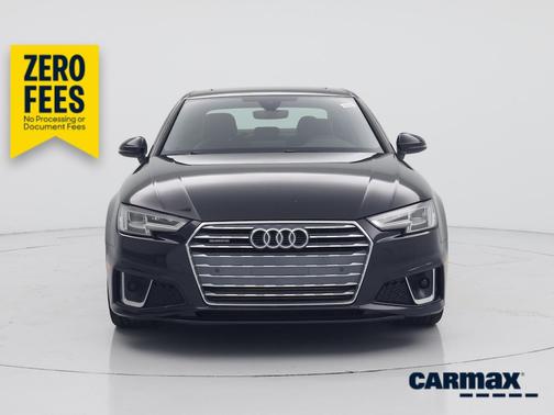Black 2019 Audi A4 Premium Plus
