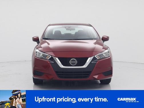 Red 2020 Nissan Versa SV