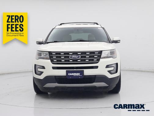 White 2017 Ford Explorer Limited
