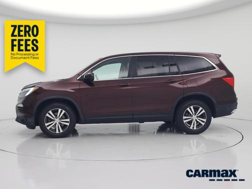 Burgundy 2016 Honda Pilot EX-L