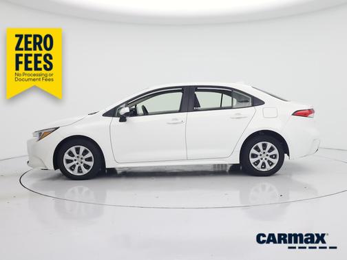 White 2023 Toyota Corolla Hybrid LE