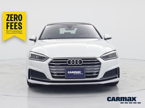 White 2018 Audi A5 Premium Plus