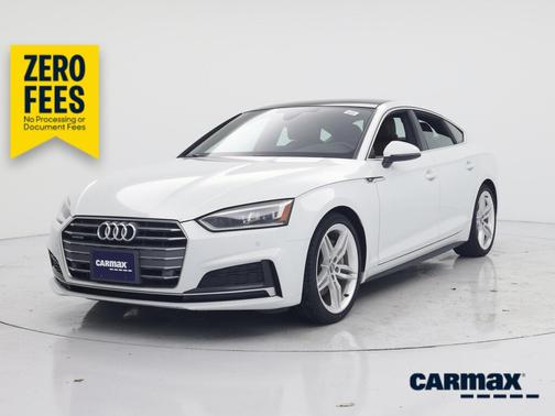 White 2018 Audi A5 Premium Plus