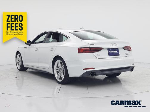 White 2018 Audi A5 Premium Plus
