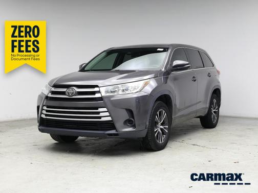 Gray 2018 Toyota Highlander LE