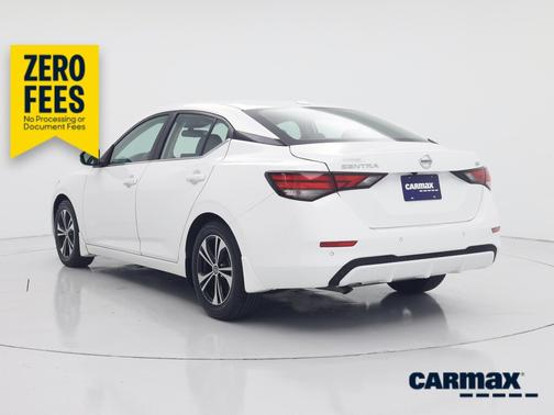 White 2023 Nissan Sentra SV