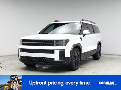 White 2024 Hyundai SANTA FE HEV Calligraphy